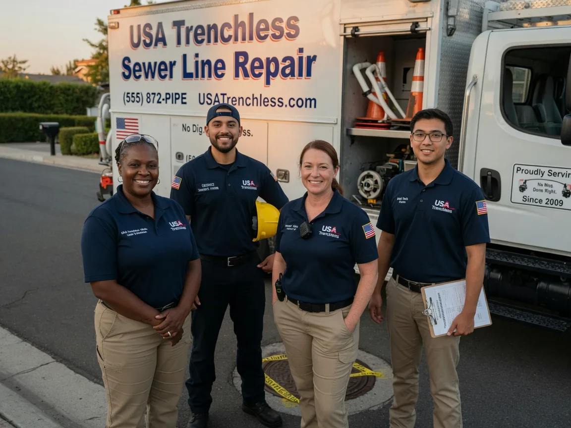 Sewer Line Repair company in Falls City, TX